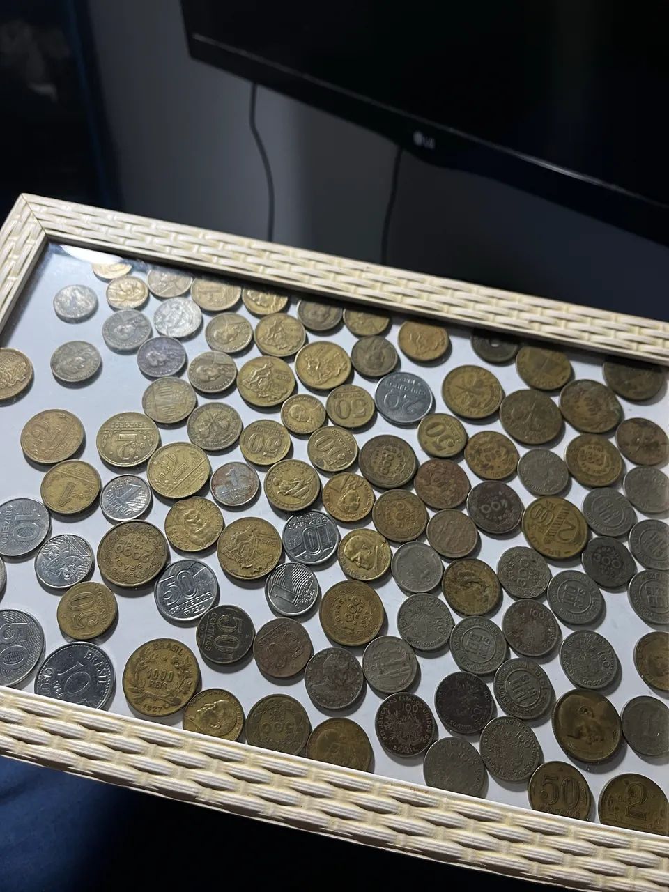 Quadro decorativo - moedas antigas - Foto 5