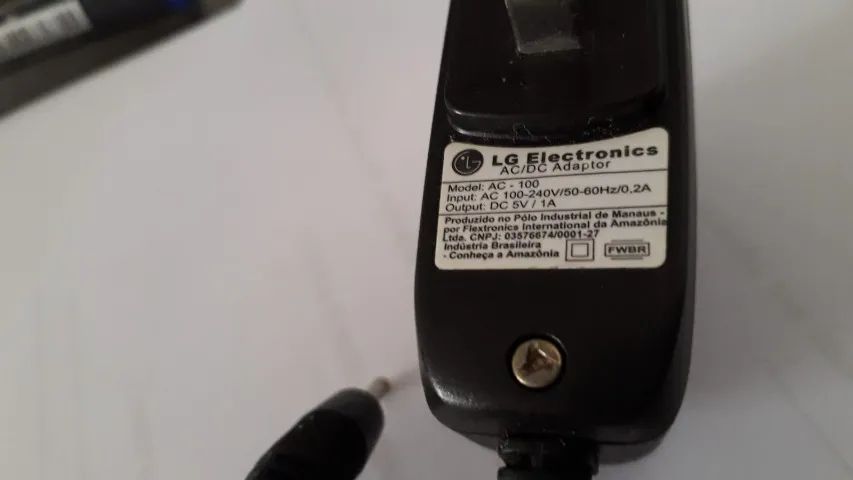 Carregador Celular Antigo LG AC-100 - Foto 3
