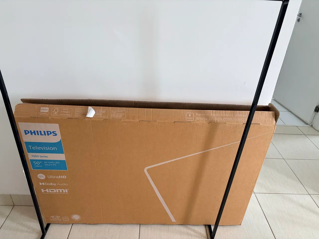 Smart Tv Philips 4k UHD LED 50 polegadas - Foto 3