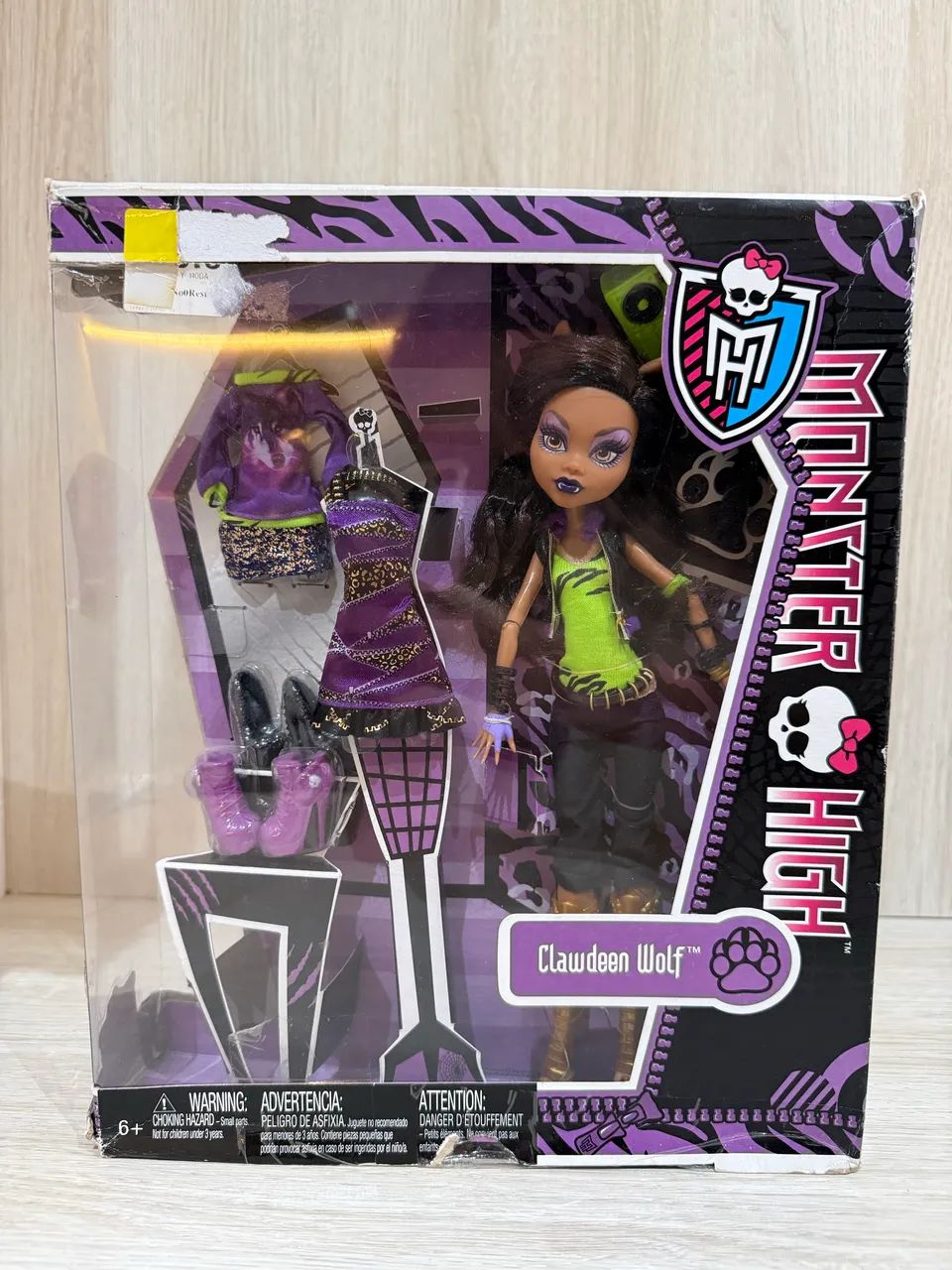 Boneca Monster High Clawdeen Wolf I Love Fashion