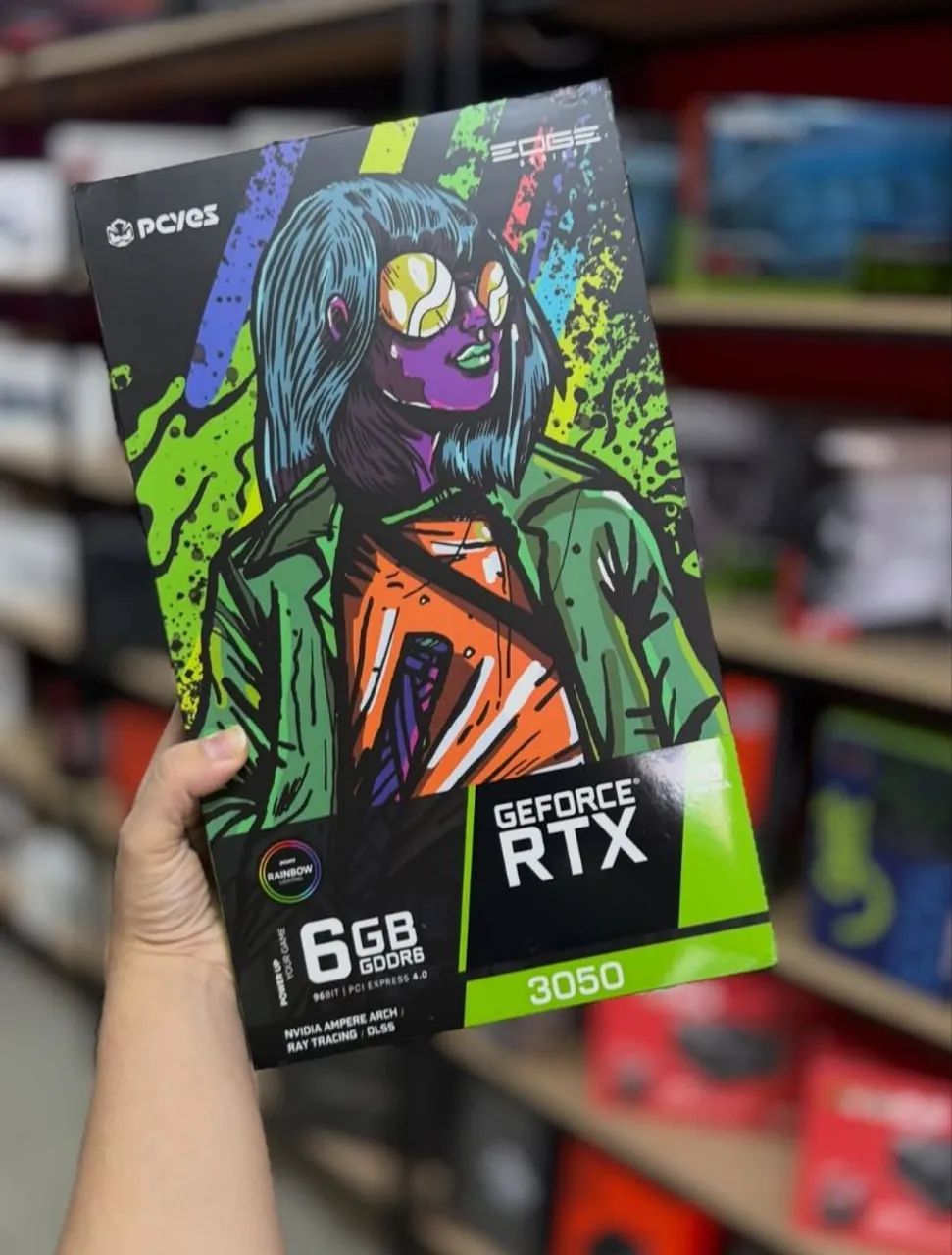 PLACA DE VIDEO RTX 3050 6GB PCYES
