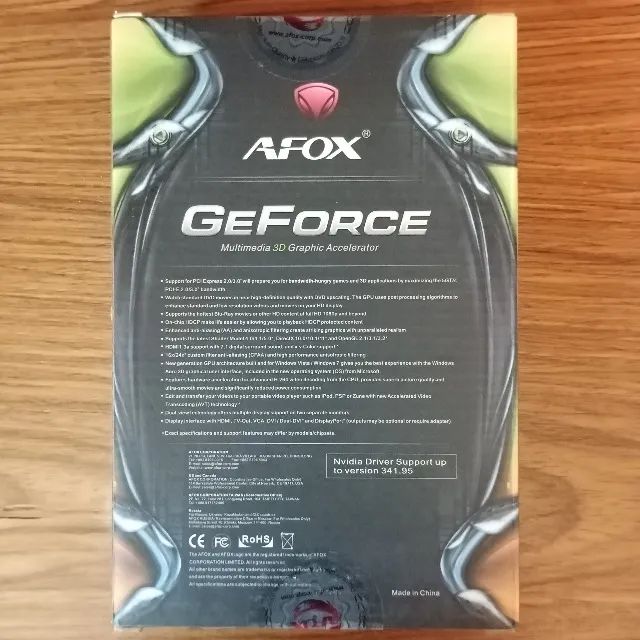 placa de video afox geforce g210 1gb - Foto 3