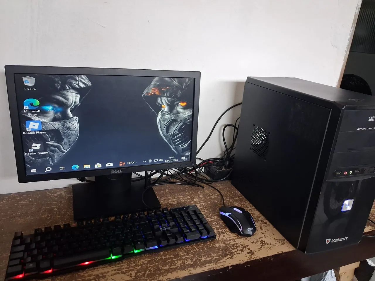 Computador completo semi game + garantia