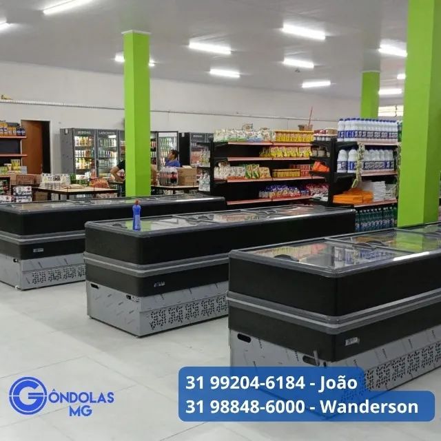 Ilha de congelados 2 e 3 metros