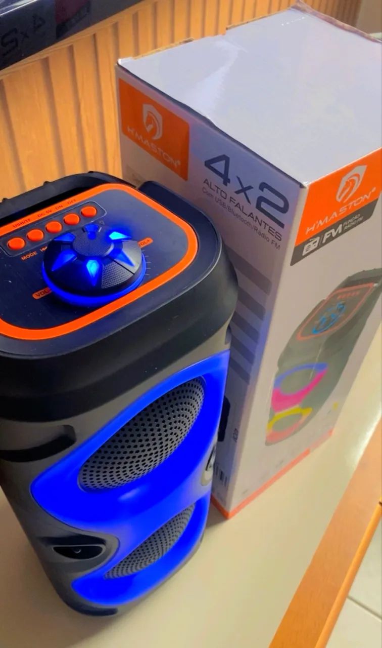 Novo - Caixa de som Bluetooth 20w  - Foto 3