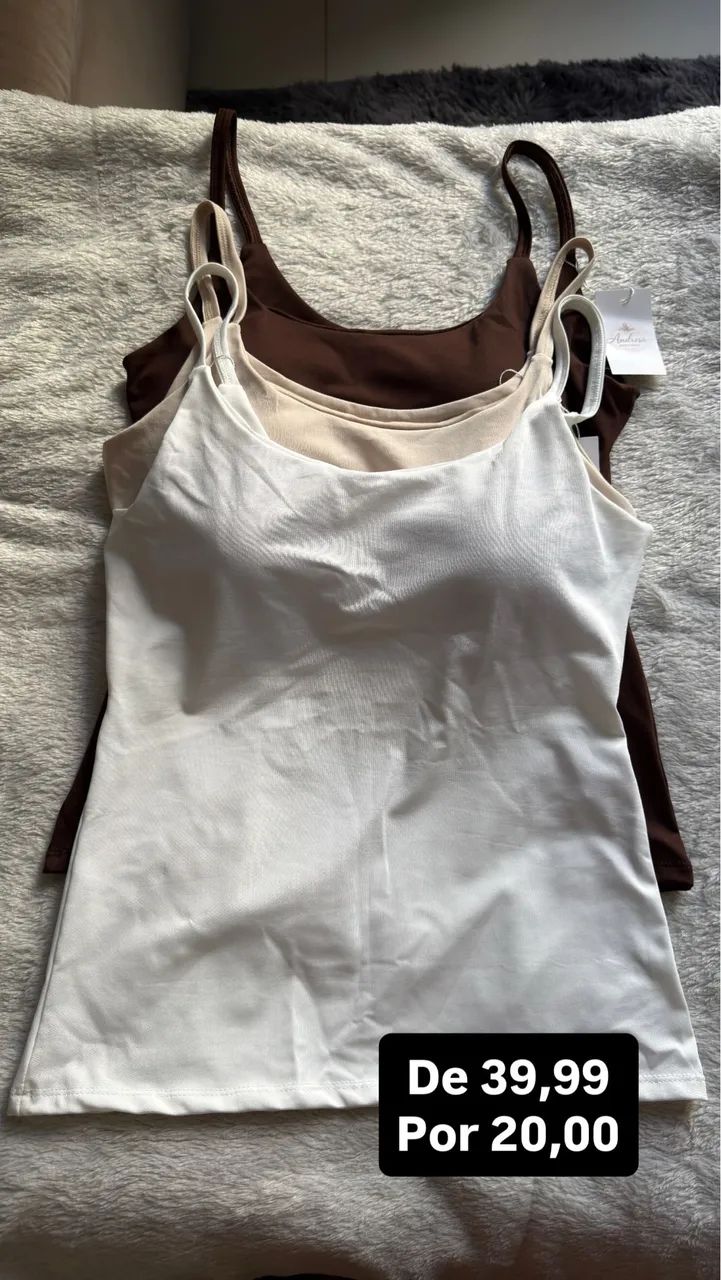 Roupas em promoção 