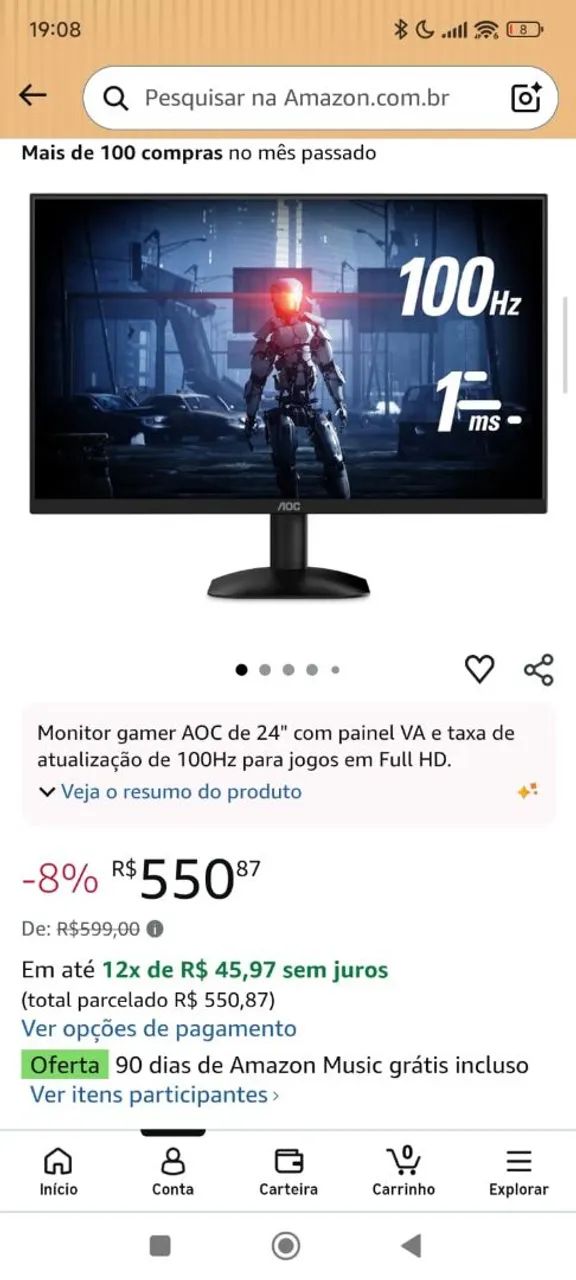 Monitor de computador  - Foto 4