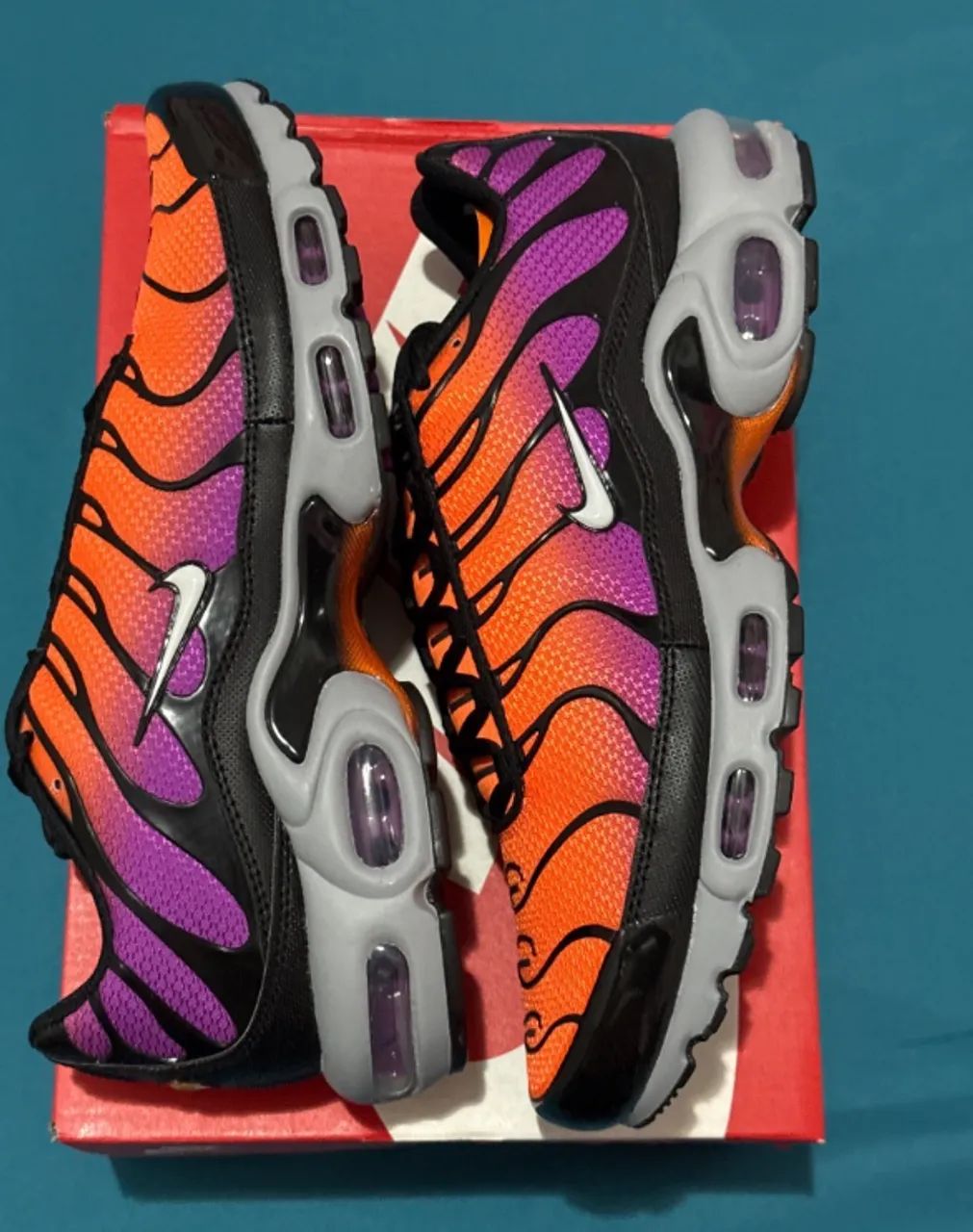 Tênis Nike Air Max Plus Desert Sunset 43BR Original - Foto 2