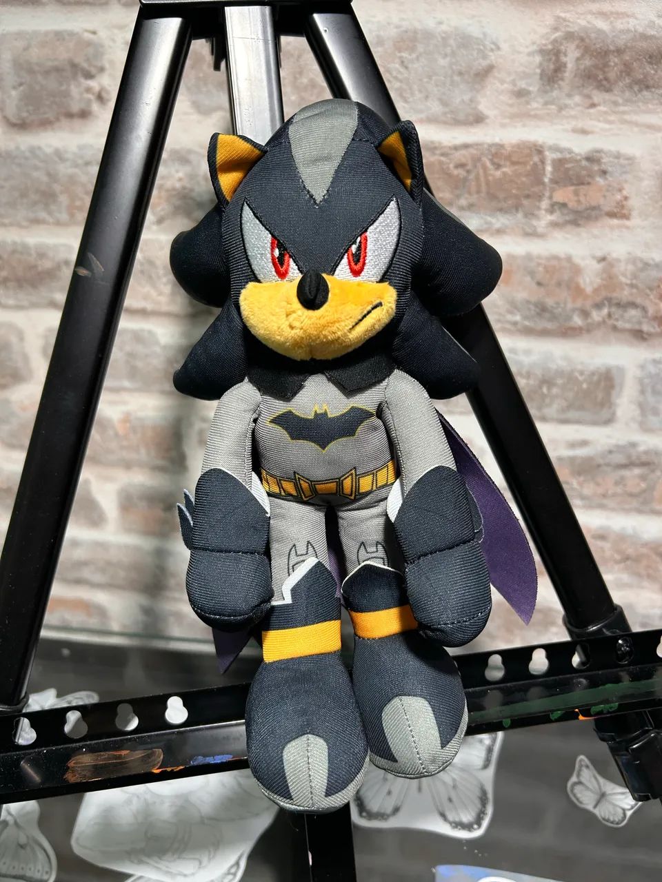 Pelúcia Shadow The Hedgehog Batman - Foto 3
