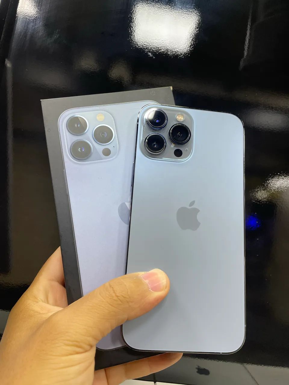 IPHONE 13 PRO MAX 128GB SEMINOVO COMPLETO - Celulares e