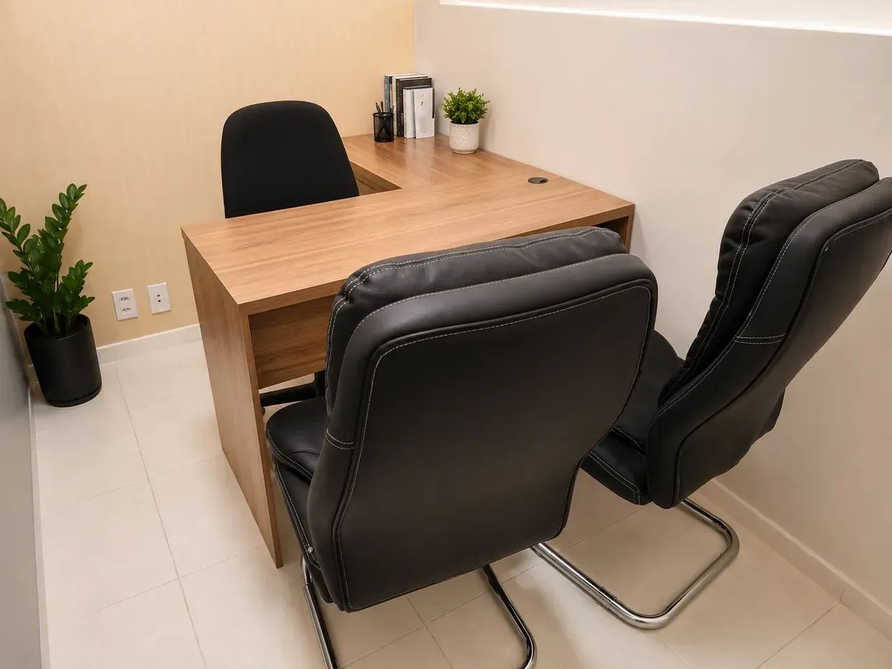 Sala Comercial Mobiliada para Aluguel  Edifício São Luís Offices  Areinha - Foto 3