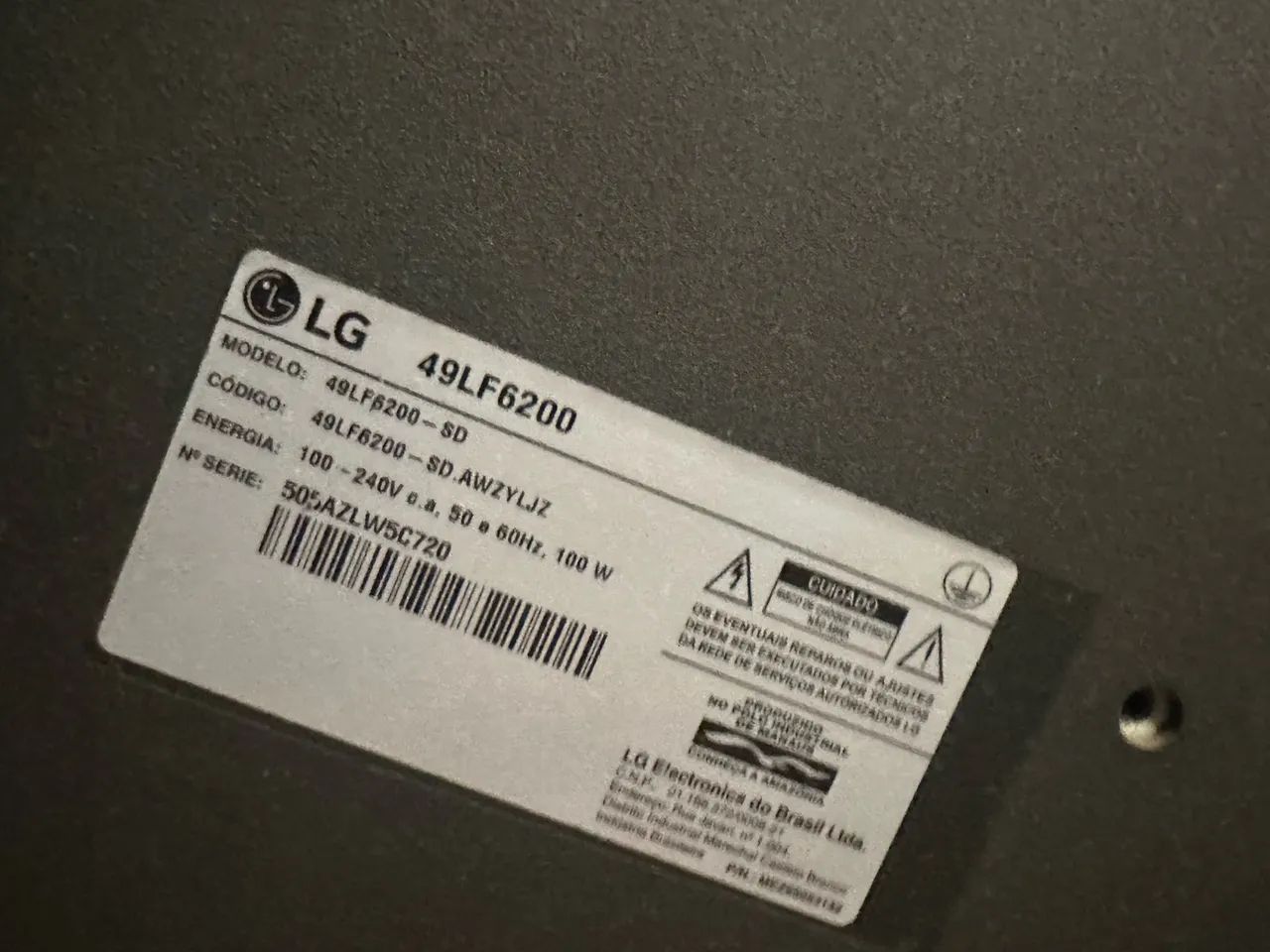 Tv LG 49 polegadas 3d SemiNova - Foto 3