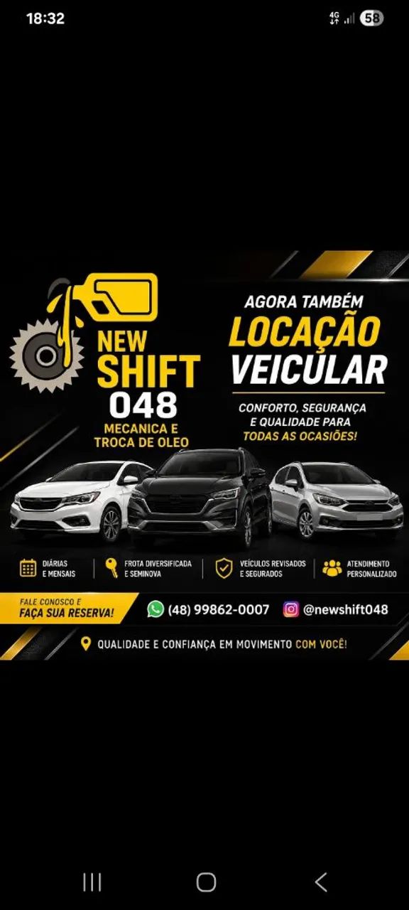Locação veicular 