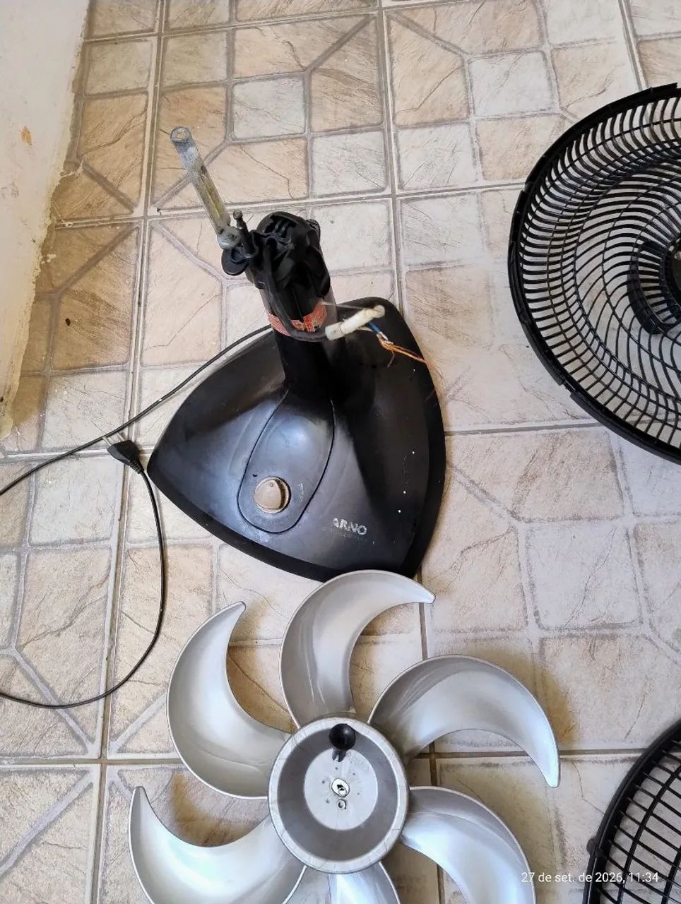 Carcaça ventilador Arno - Foto 3