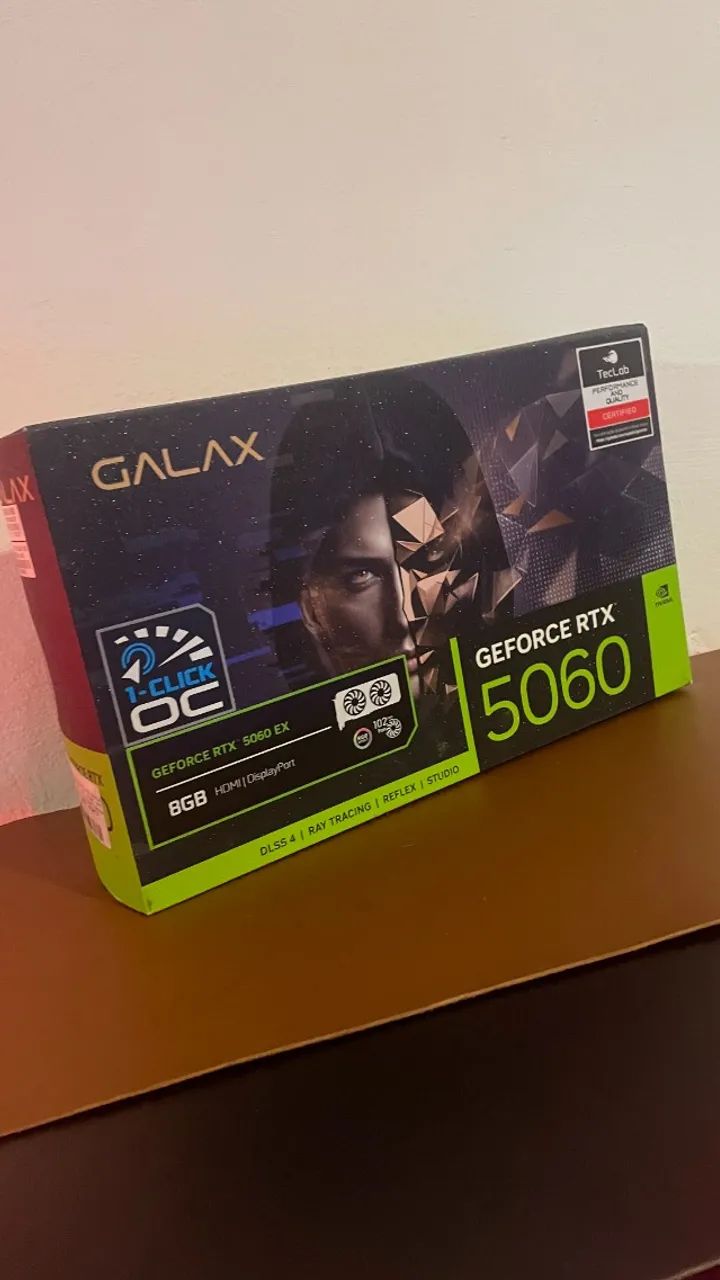 Placa de Video RTX 5060 Galax 8GB