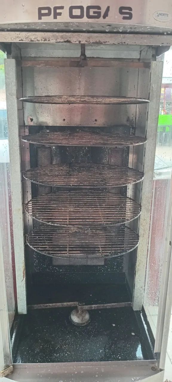 Máquina de assar frango bem conservado! - Foto 5