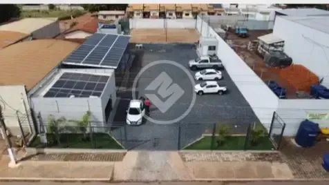 Área comercial com 1.440M2, 185,20 M2 de área construída, recepção, 4.500kwh de energia so - Foto 2