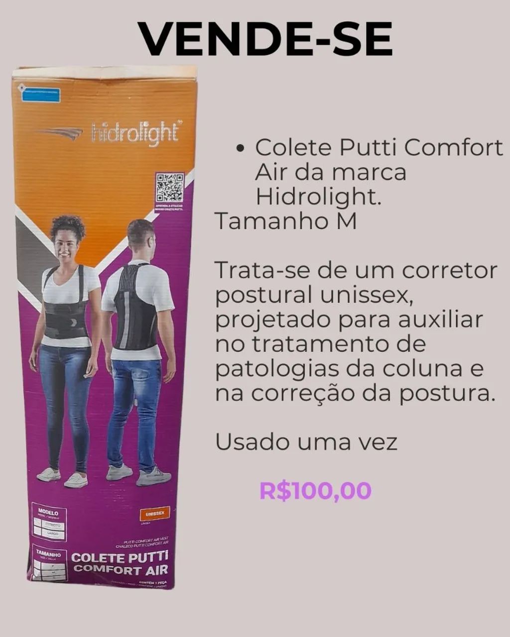 Colete coluna