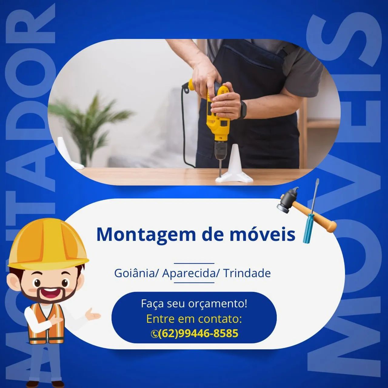 MONTAGEM E DESMONTAGEM DE MÓVEIS 