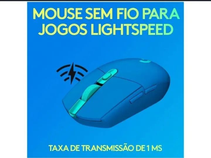 Mouse Logitech G305 Wireless 12.000 DPI Novo - Foto 4