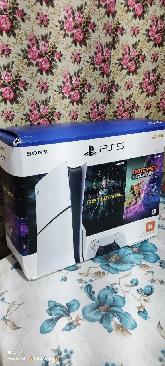 Playstation 5 slim com leitor 1TB 
