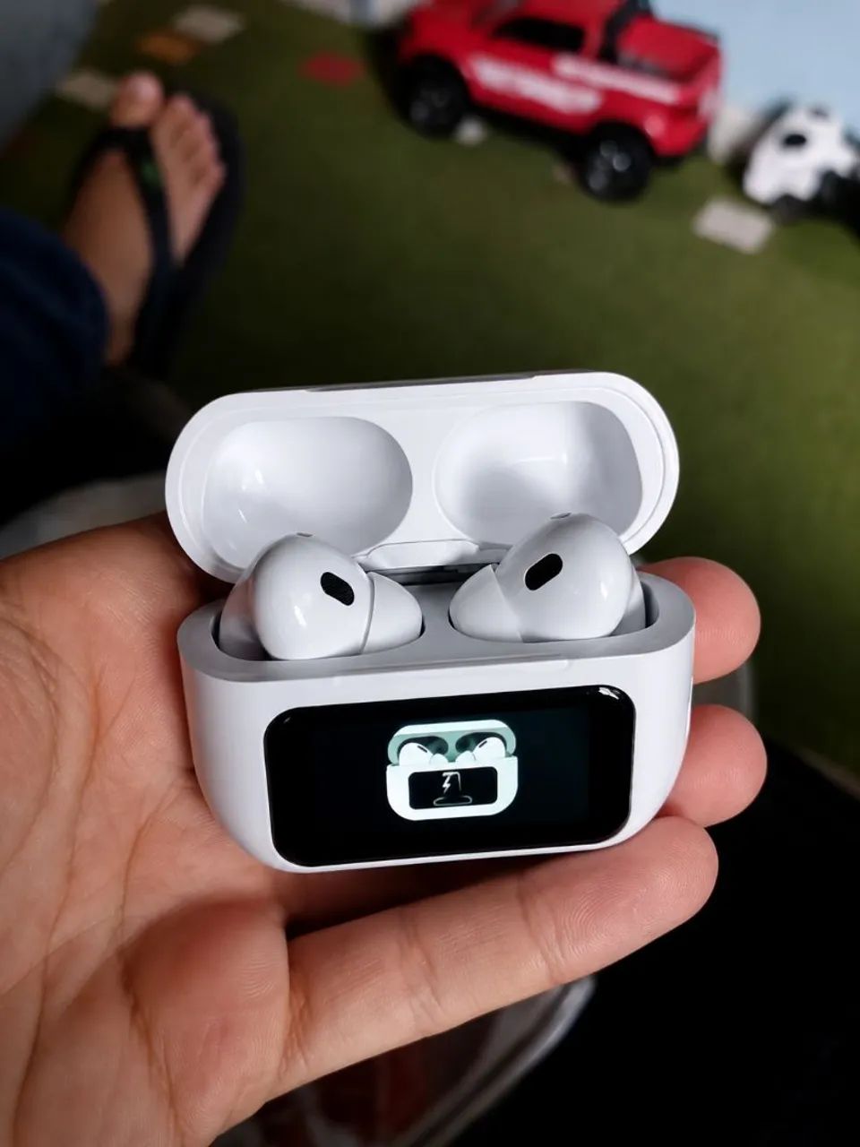Fone bluetooth a9 pro sem fio 5.4 novo - Foto 2