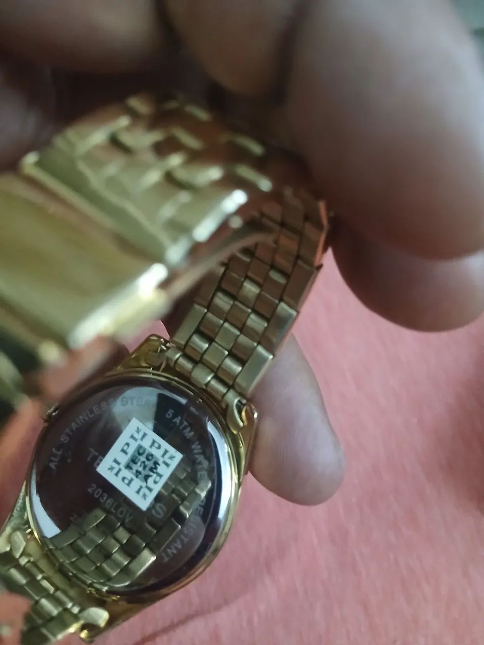 LINDO RELÓGIO FEMININO TECHNOS ELEGANCE DOURADO NOVO - Foto 3