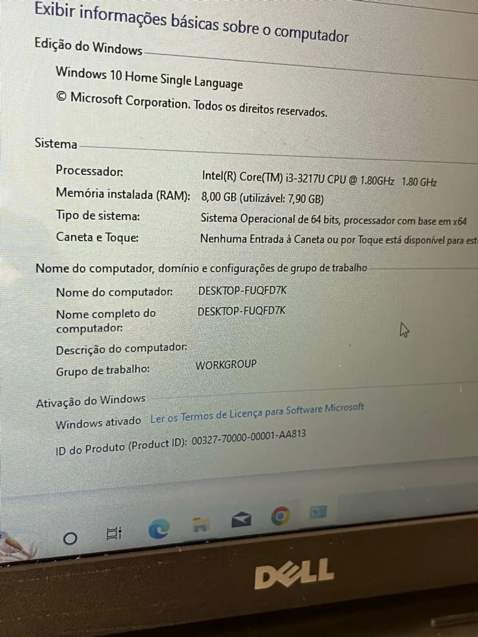 Notebook 14 dell 3421 i3 8GB SSD 120gb - Foto 4