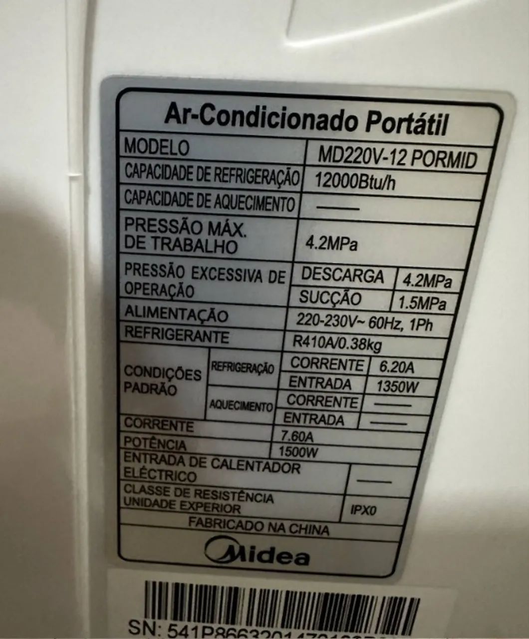 Ar Condicionado Portátil Midea - Foto 2