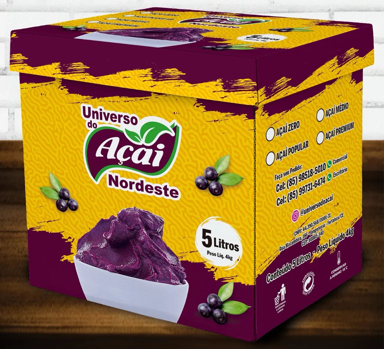 AÇAÍ POPULAR 5L/4,5kg