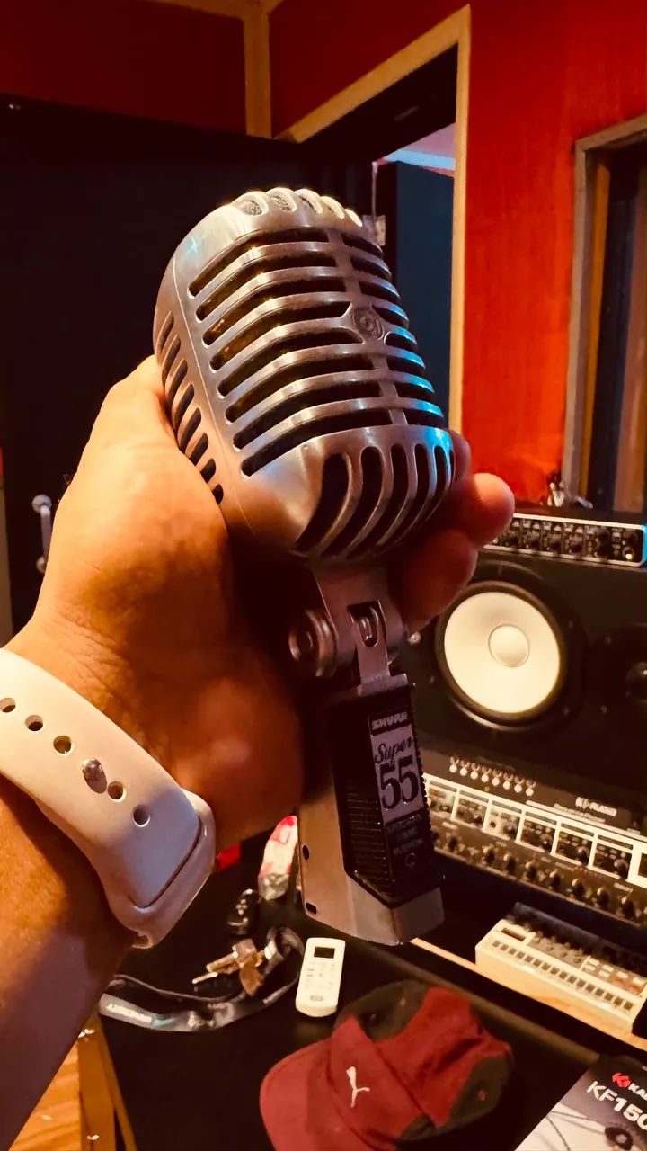 Microfone Shure 55 super - Foto 2