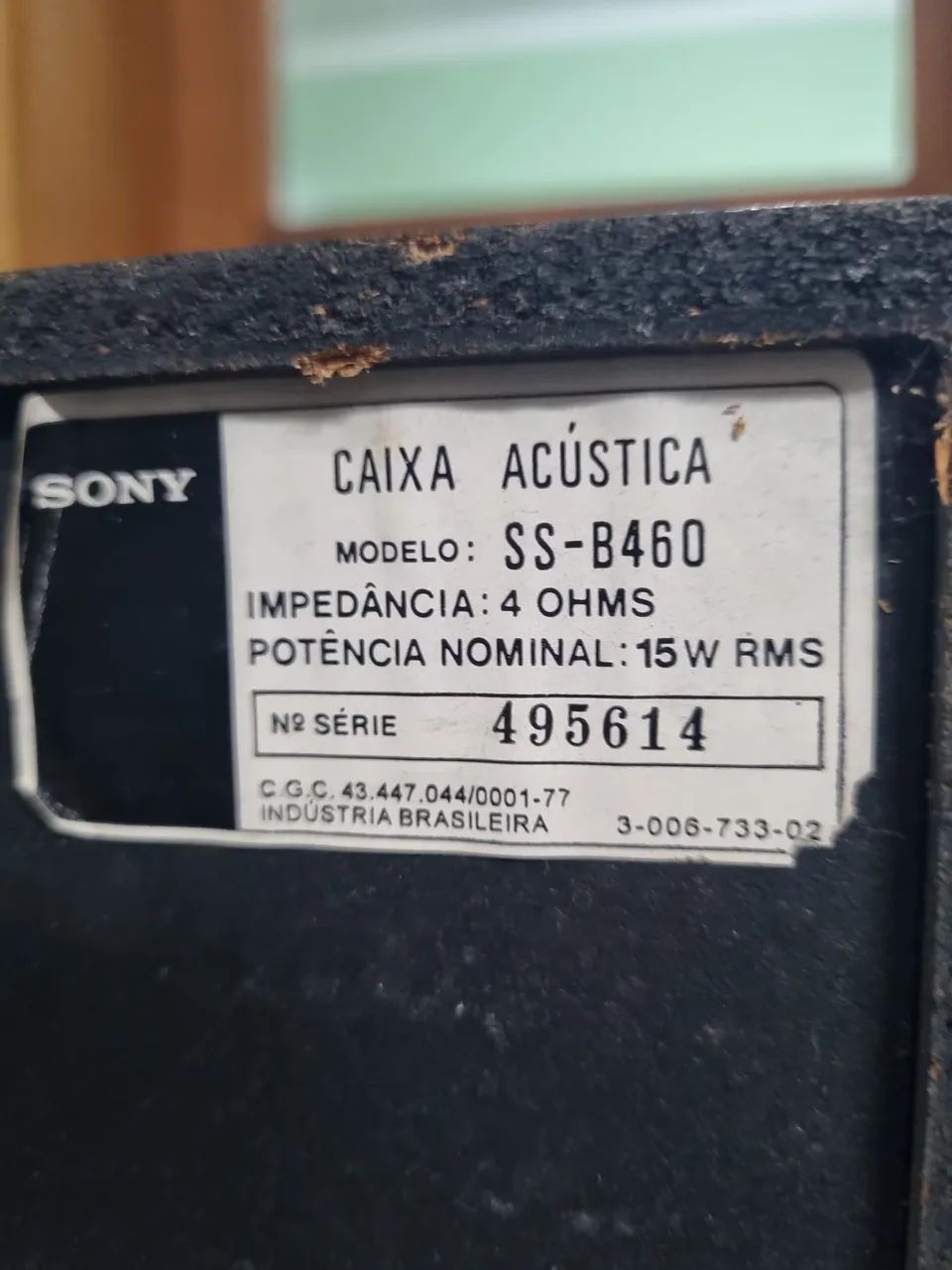 Par caixas acusticas sony SS-B460 - Foto 5