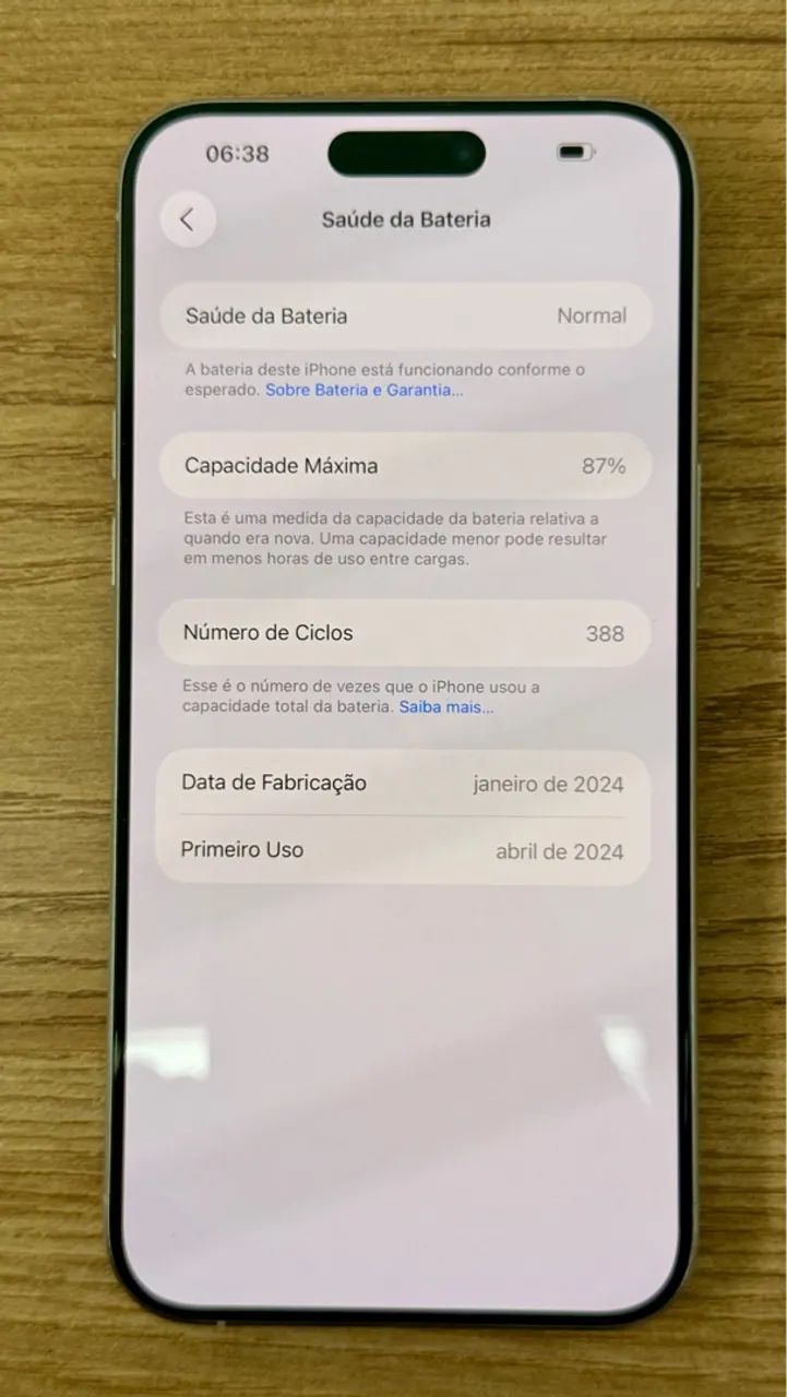 iPhone 15 Pro Max 256 Como Novo - Foto 3