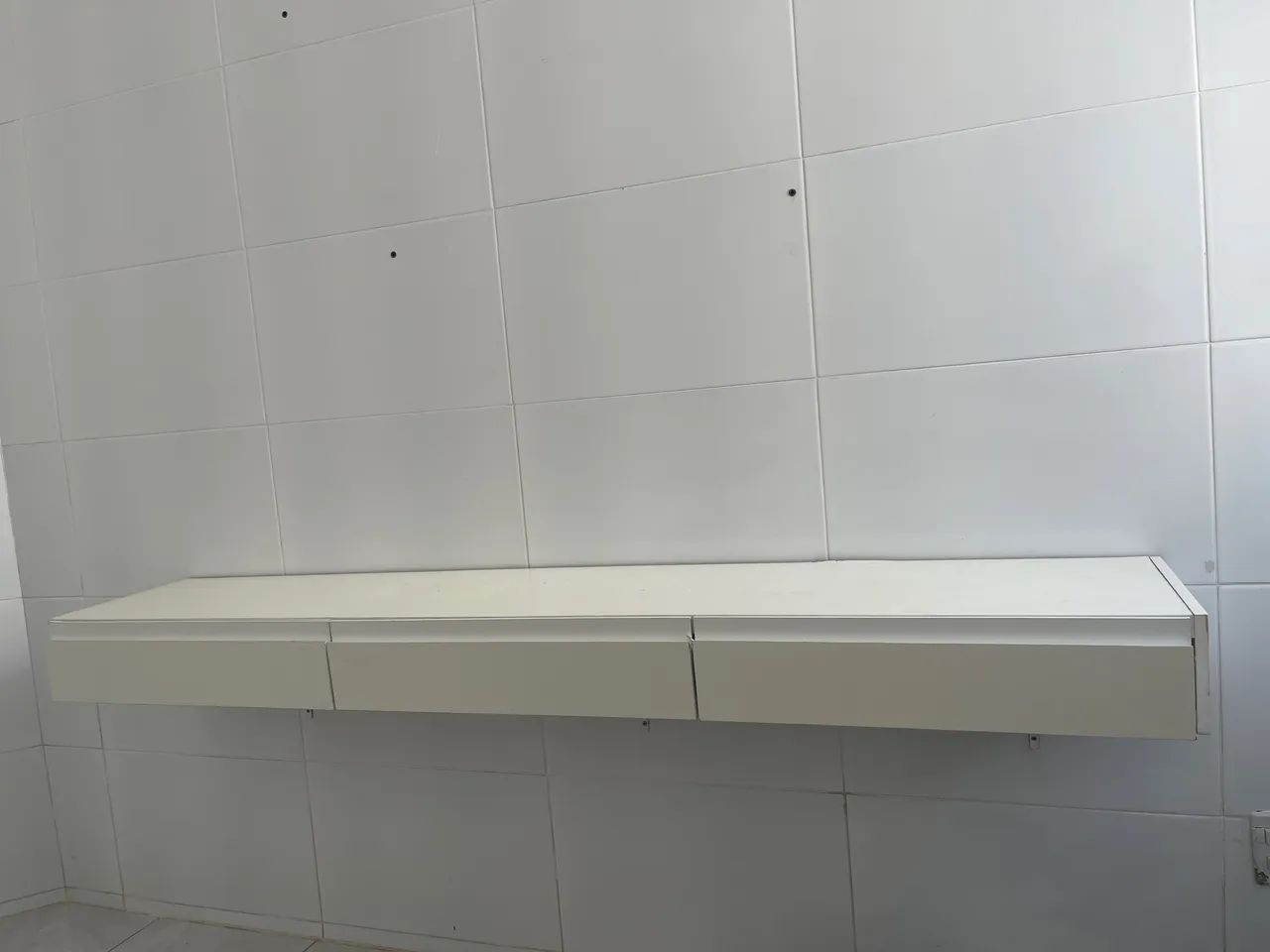 Bancada com 3 gavetas 2m 