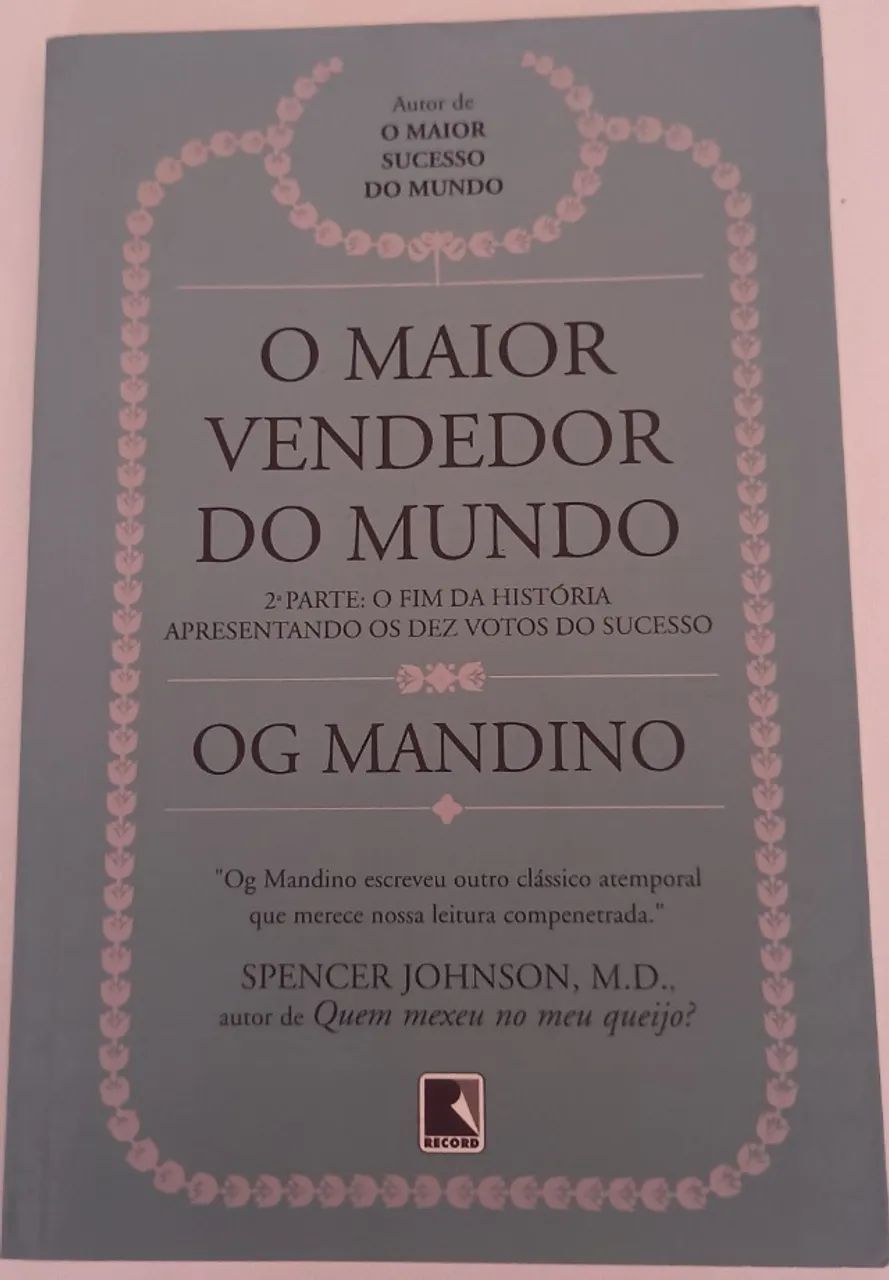 Livro - O Maior Vendedor do Mundo - 2° Parte: O Fim da História