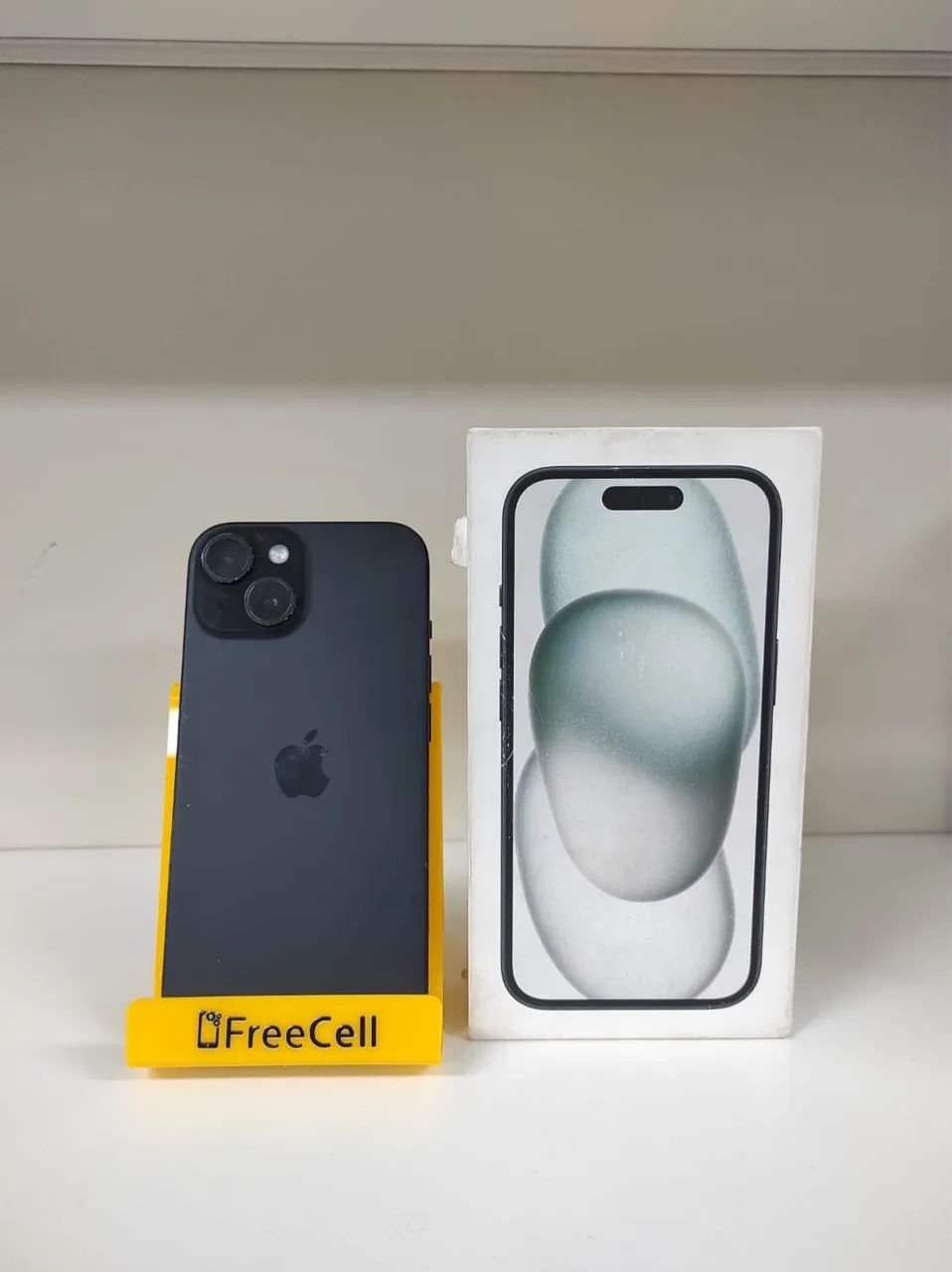 Iphone 15 128G com vidro trincado . - Foto 4