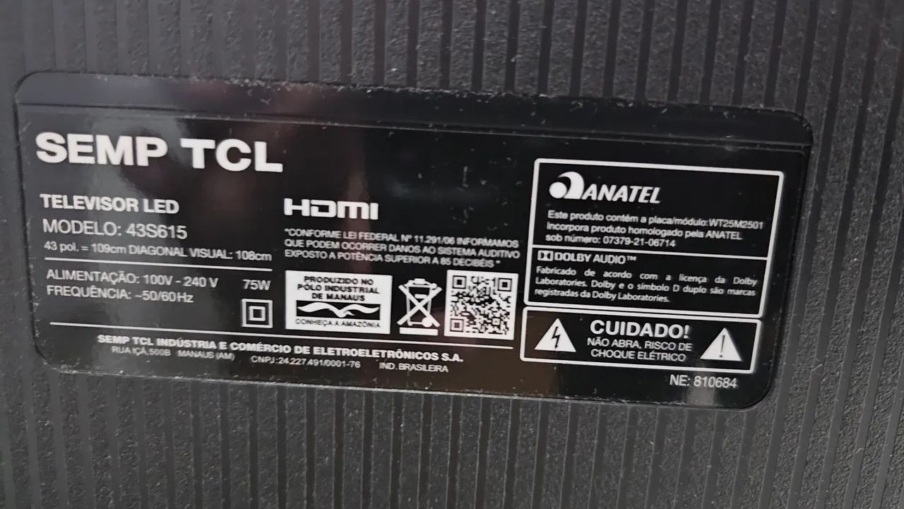 Smart TV Semp TCL 43" - Foto 3
