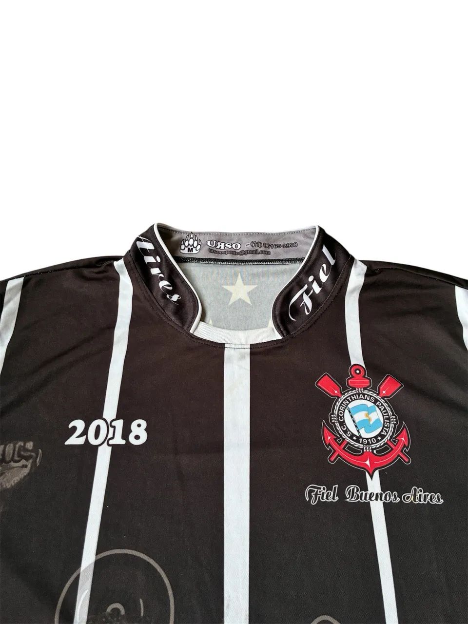 Camisa Corinthians Fiel Buenos Aires - Foto 3