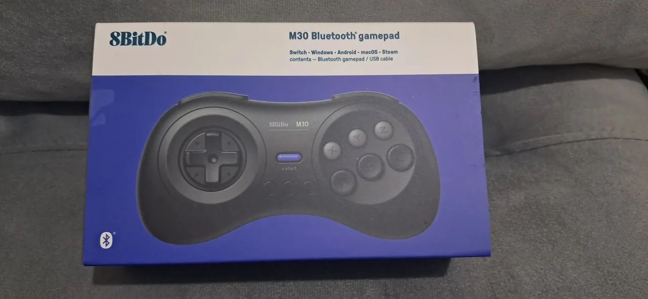 Controle 8bitdo M30 Bluetooth  - Foto 4