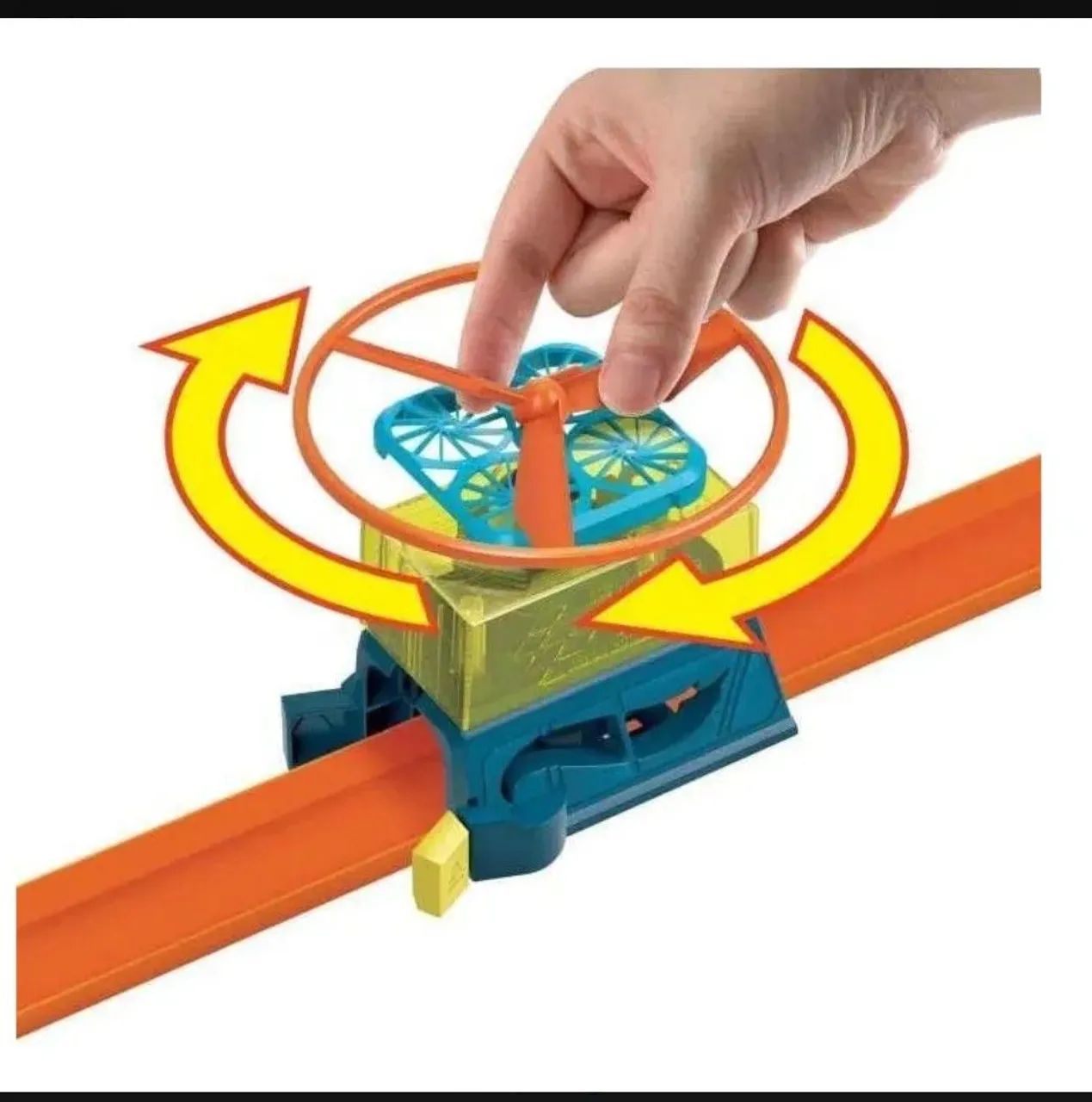 Lançador hot Wheels voador - Foto 3