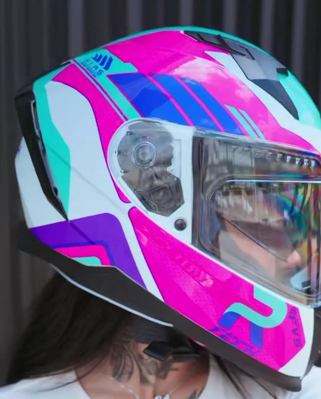 CAPACETE RACE TECH VOLT ? ZERO, NUNCA USADO! - Foto 5
