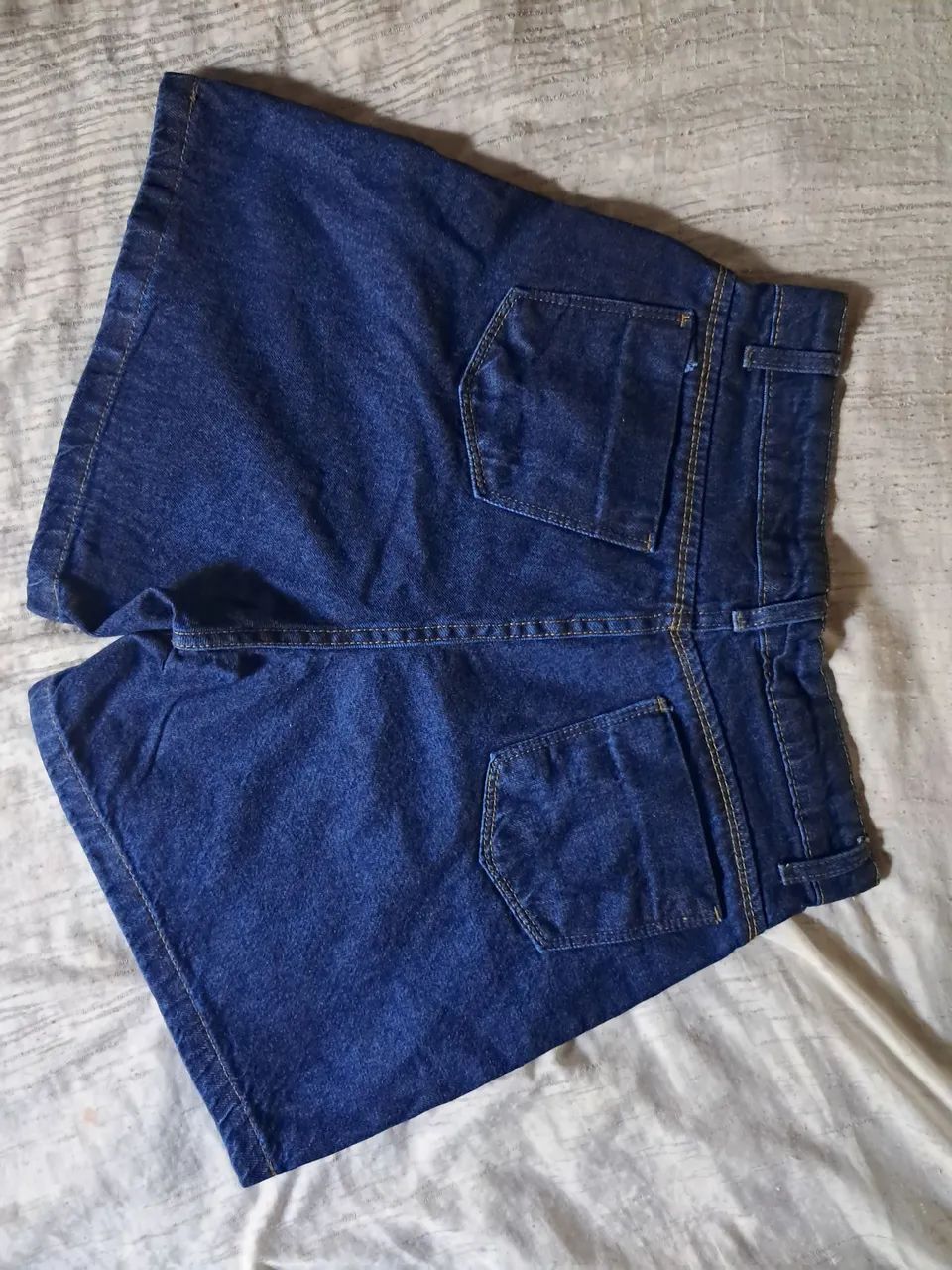 Shorts Jeans azul escuro  - Foto 2