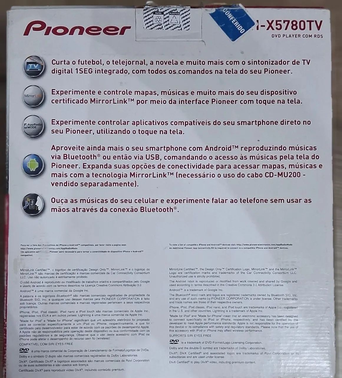 AVH-X5780TV - Foto 2