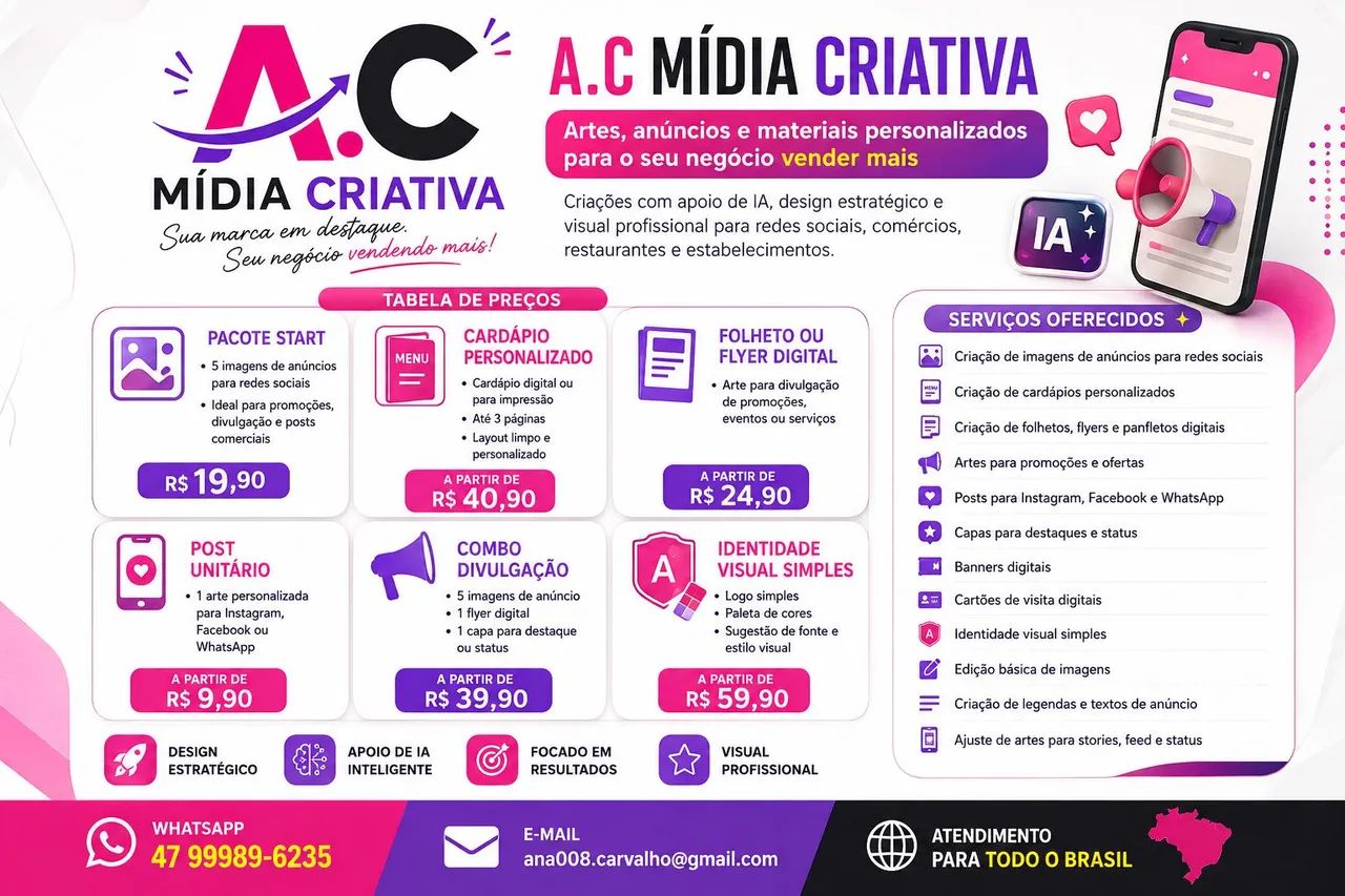 A.c Mídia Criativa  - Foto 2