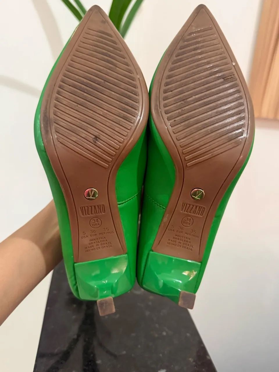 Scarpin verde vizzano - Foto 3