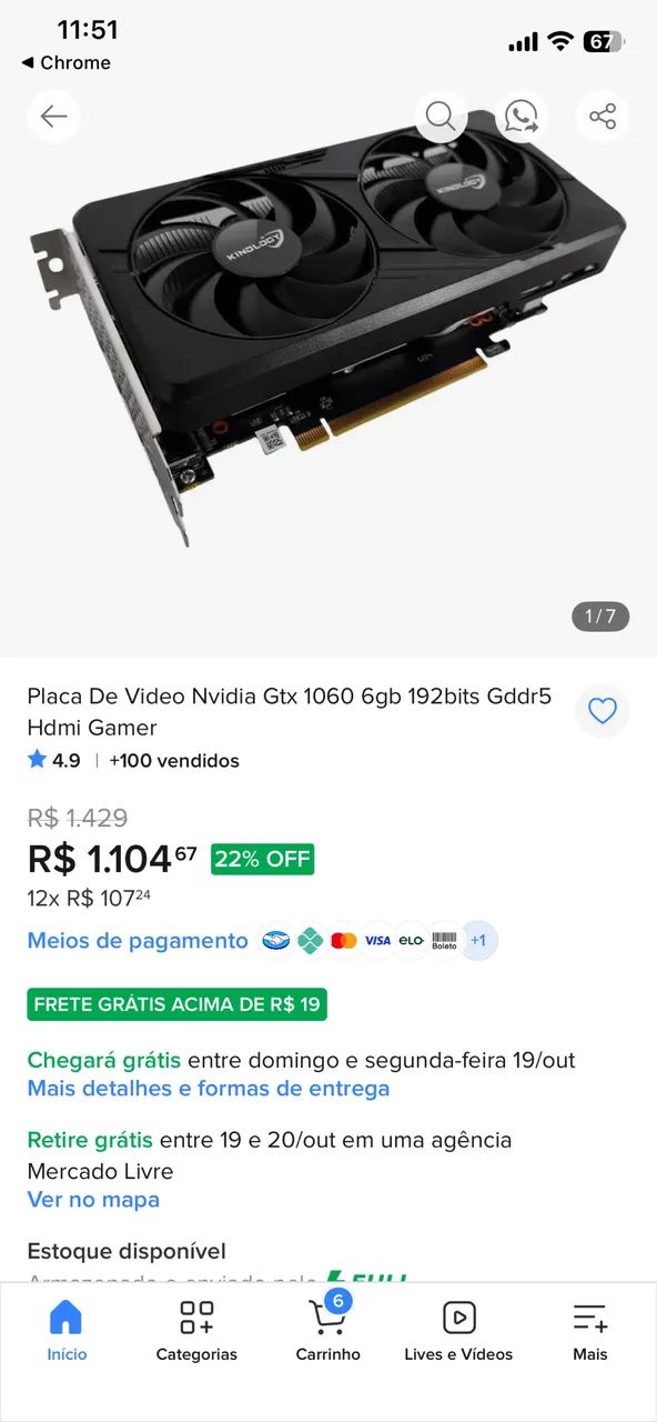 PC GAMER NO PREÇO (com boa placa de vídeo) - Foto 3