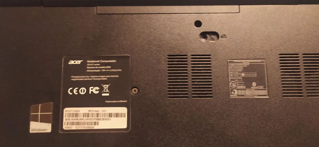 *Notebook Acer Aspire E5-471 usado<br> - Foto 5