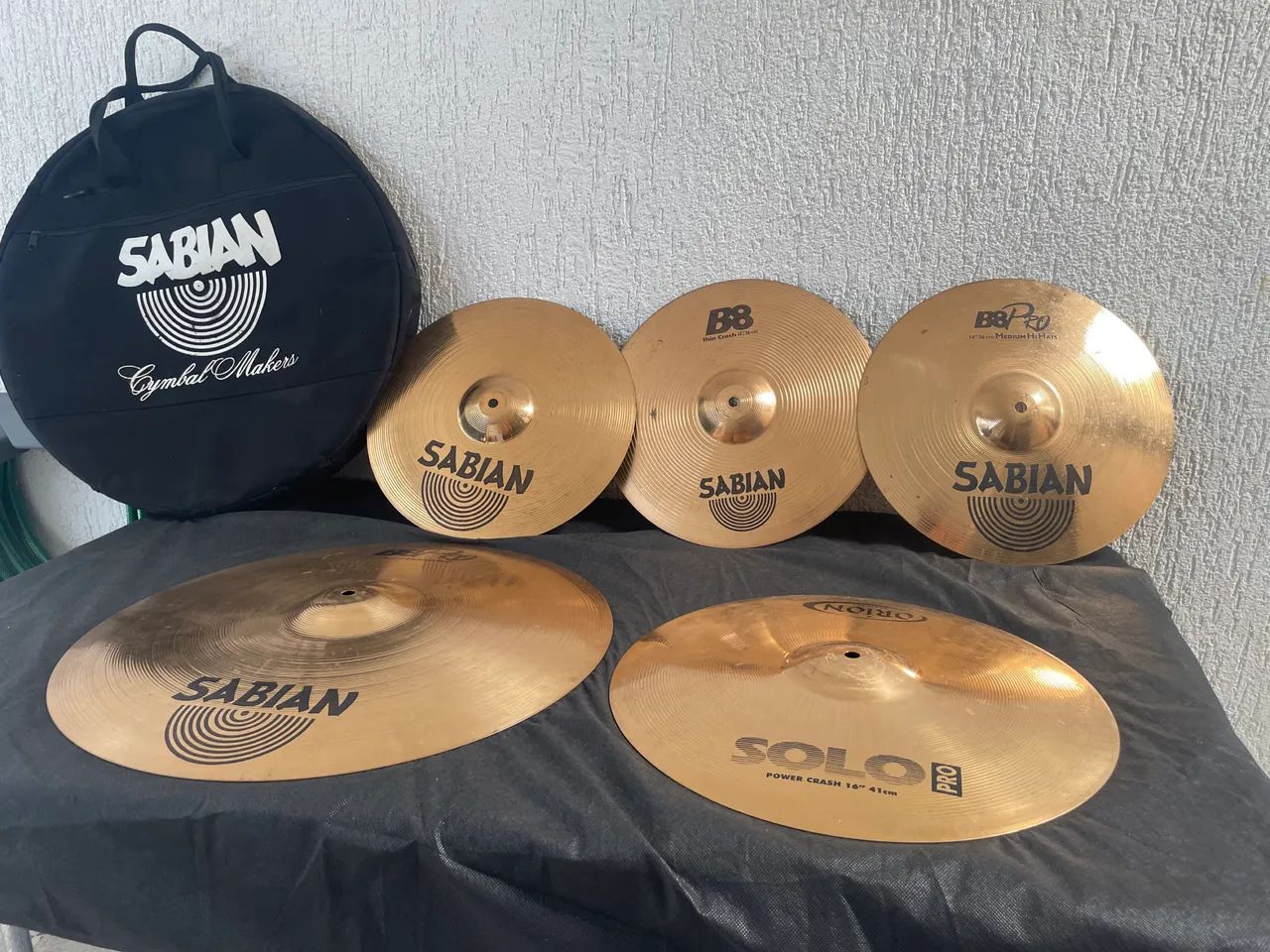Jogo de pratos sabian para bateria  - Foto 3