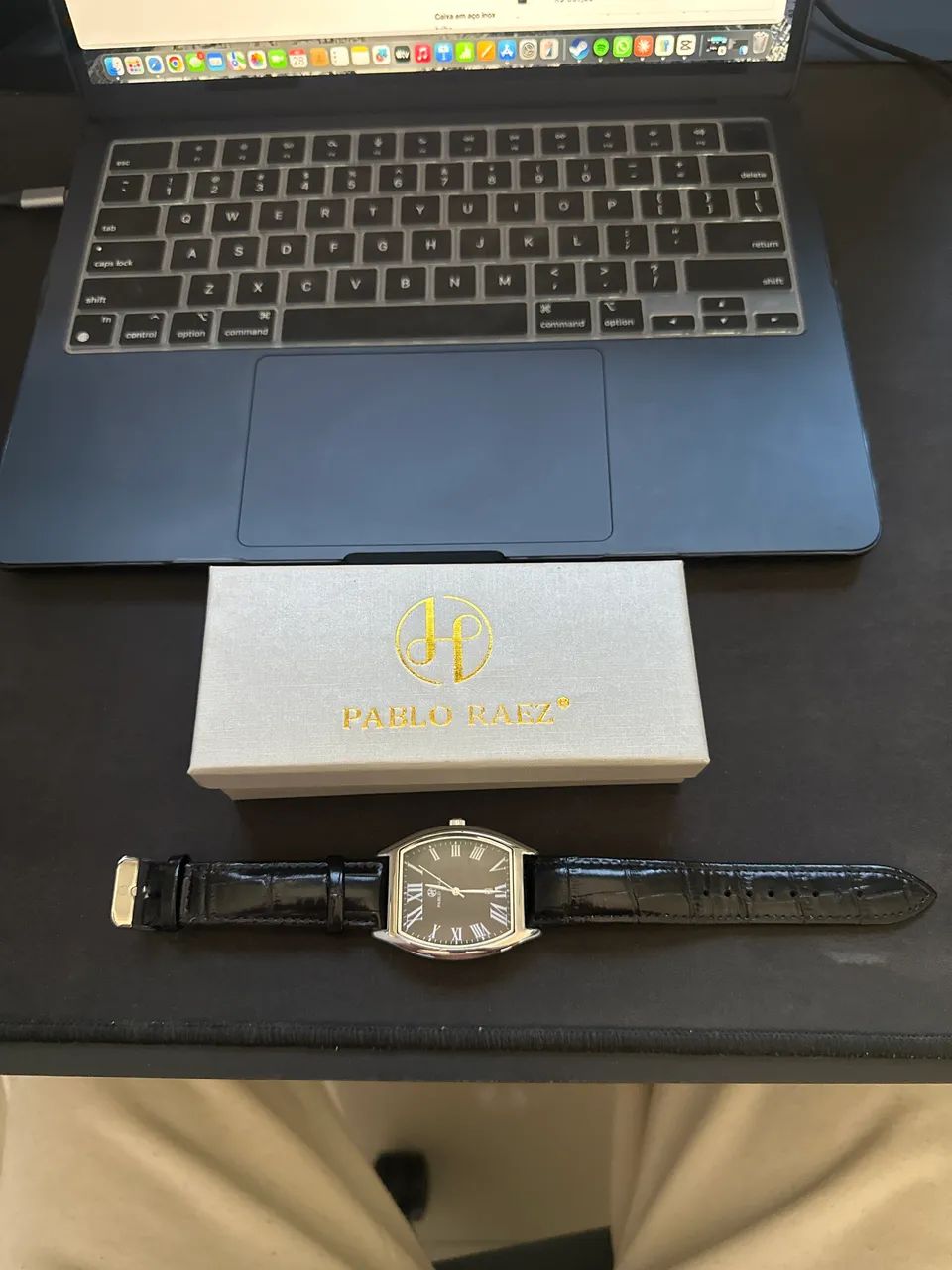 Relogio Houston Prime 32mm Steel black