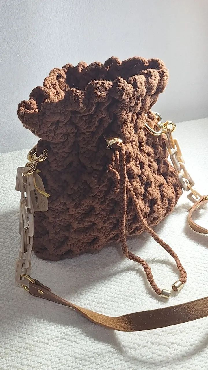 Bolsa de crochê  - Foto 2